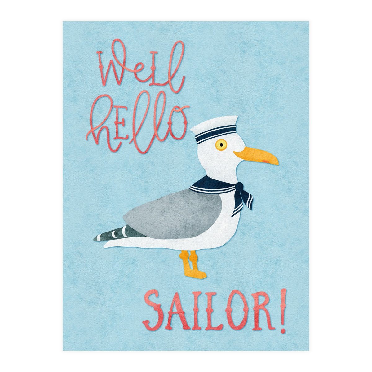 Hello Sailor (Print Only)