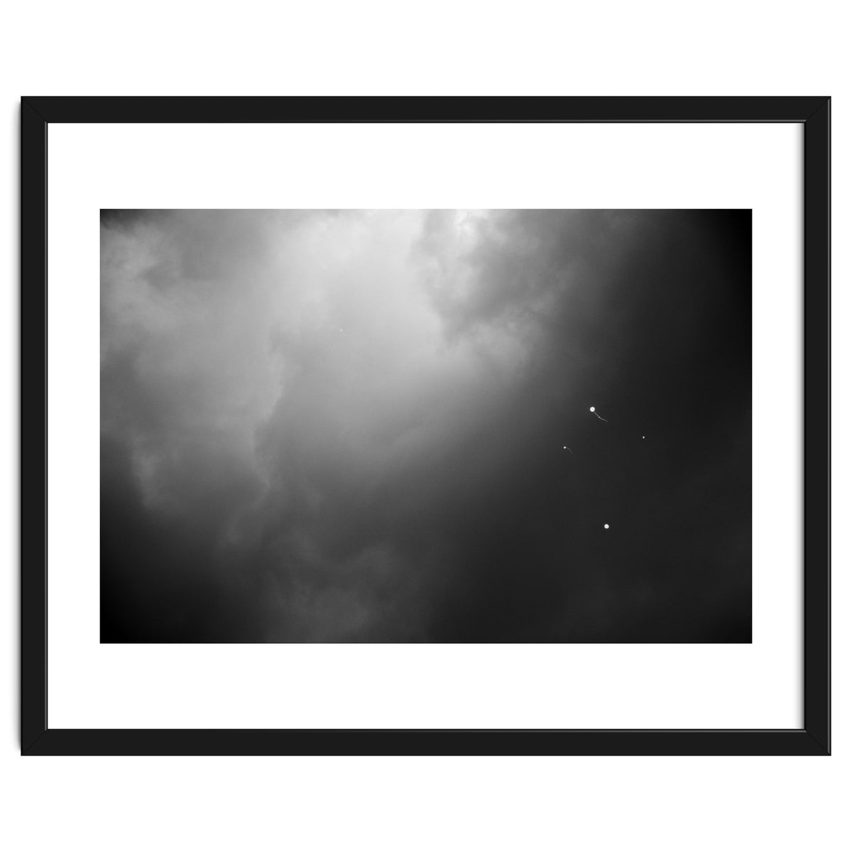 Four balloons and another one