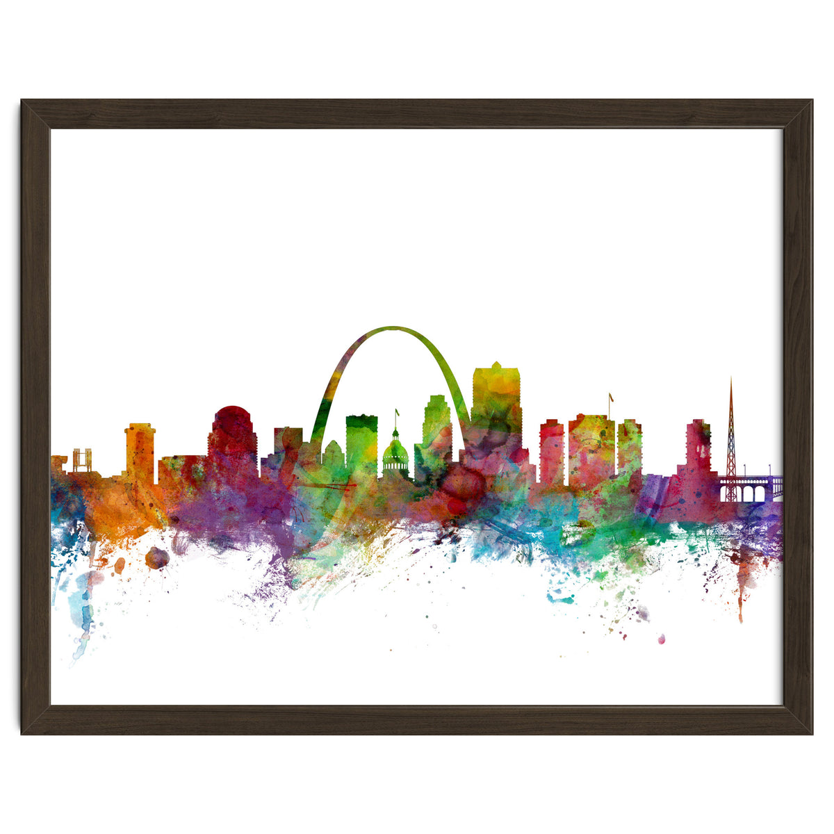 St Louis Missouri Skyline