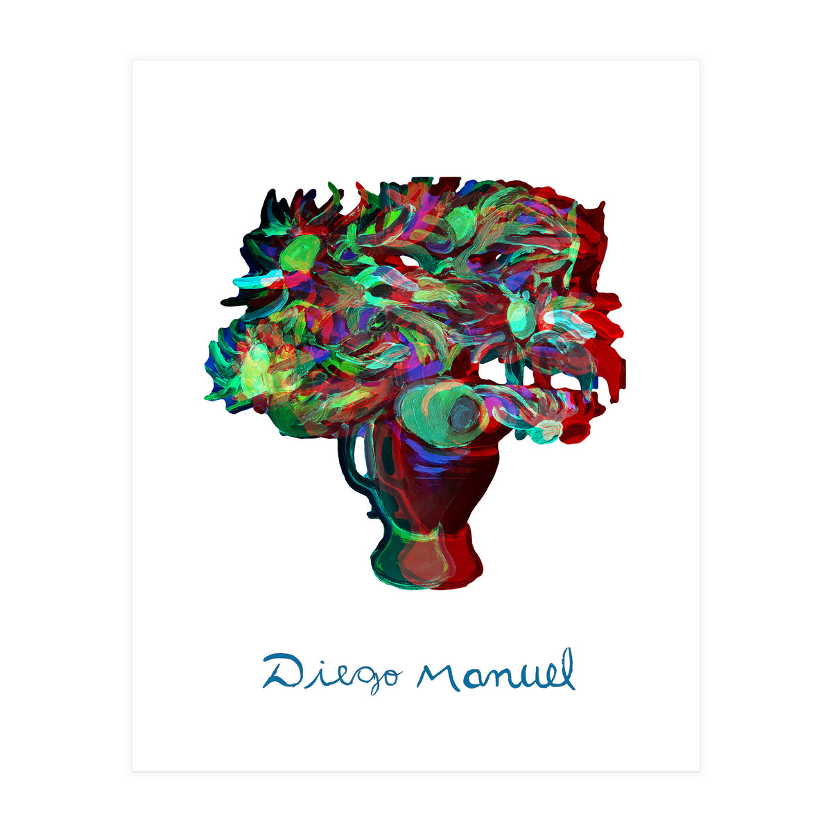 Florero Fondo 1 (Print Only)