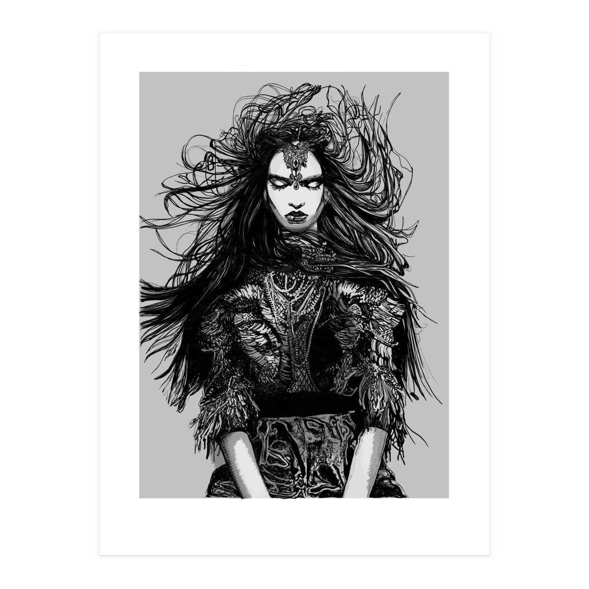 Warrior 1 (Print Only)