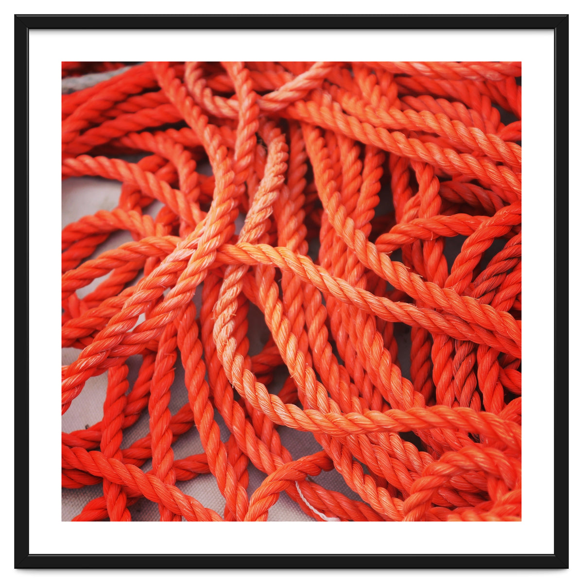 Orange ropes