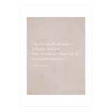 An Invincible Summer By Camus (Print Only) thumbnail