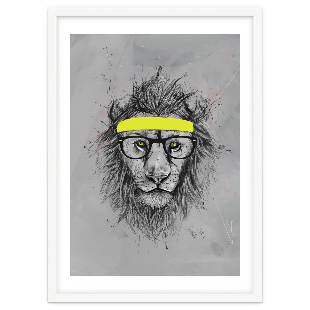 Hipster Lion
