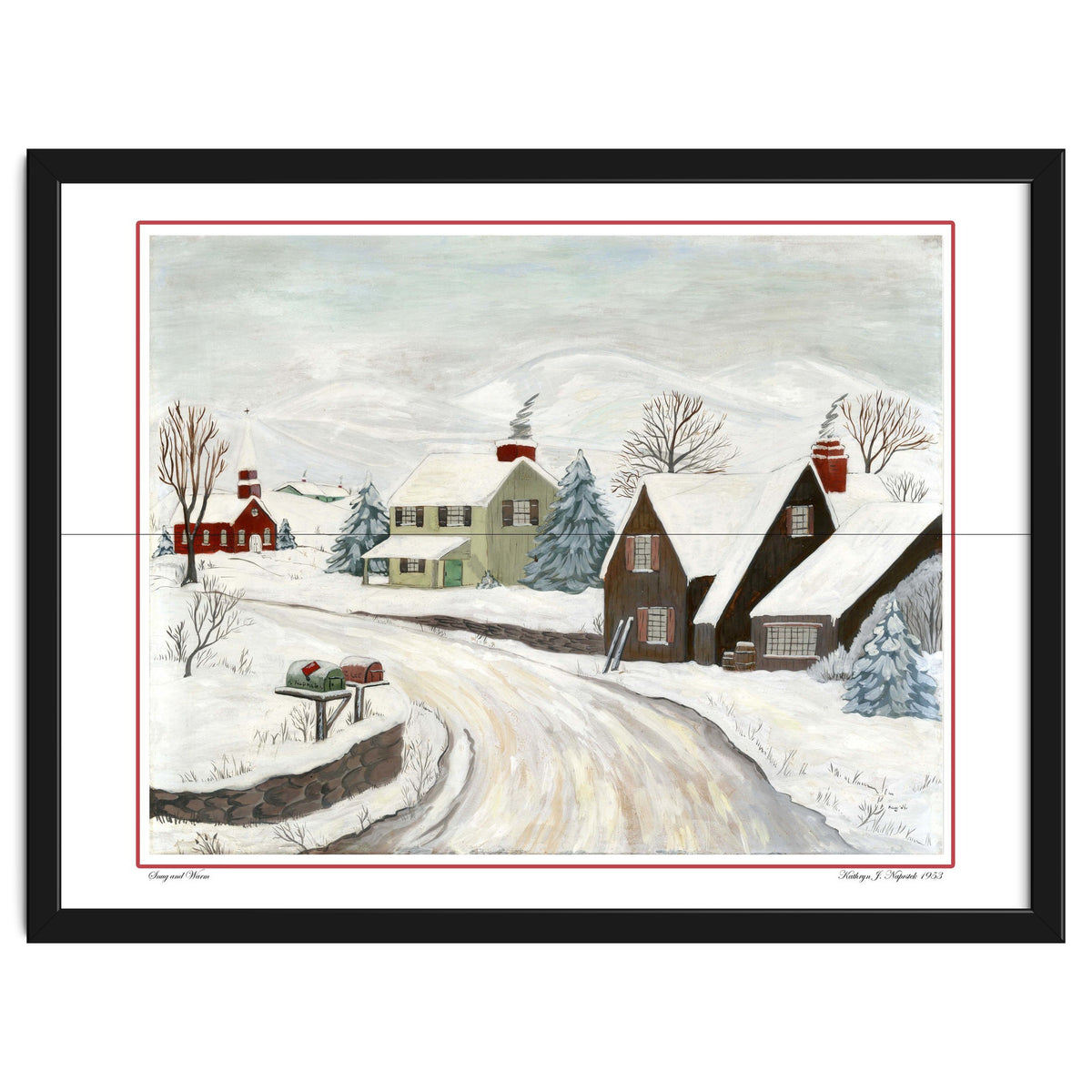 Snug & Warm Watercolor