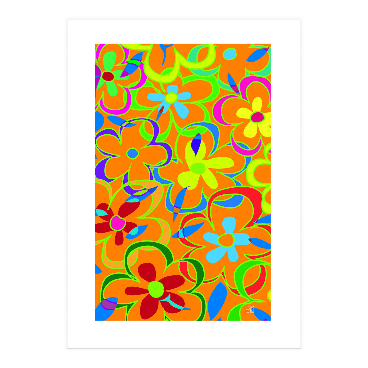 Les Fleurs 1 (Print Only)