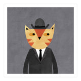 Ginger Cat in a Bowler Hat (Print Only) thumbnail
