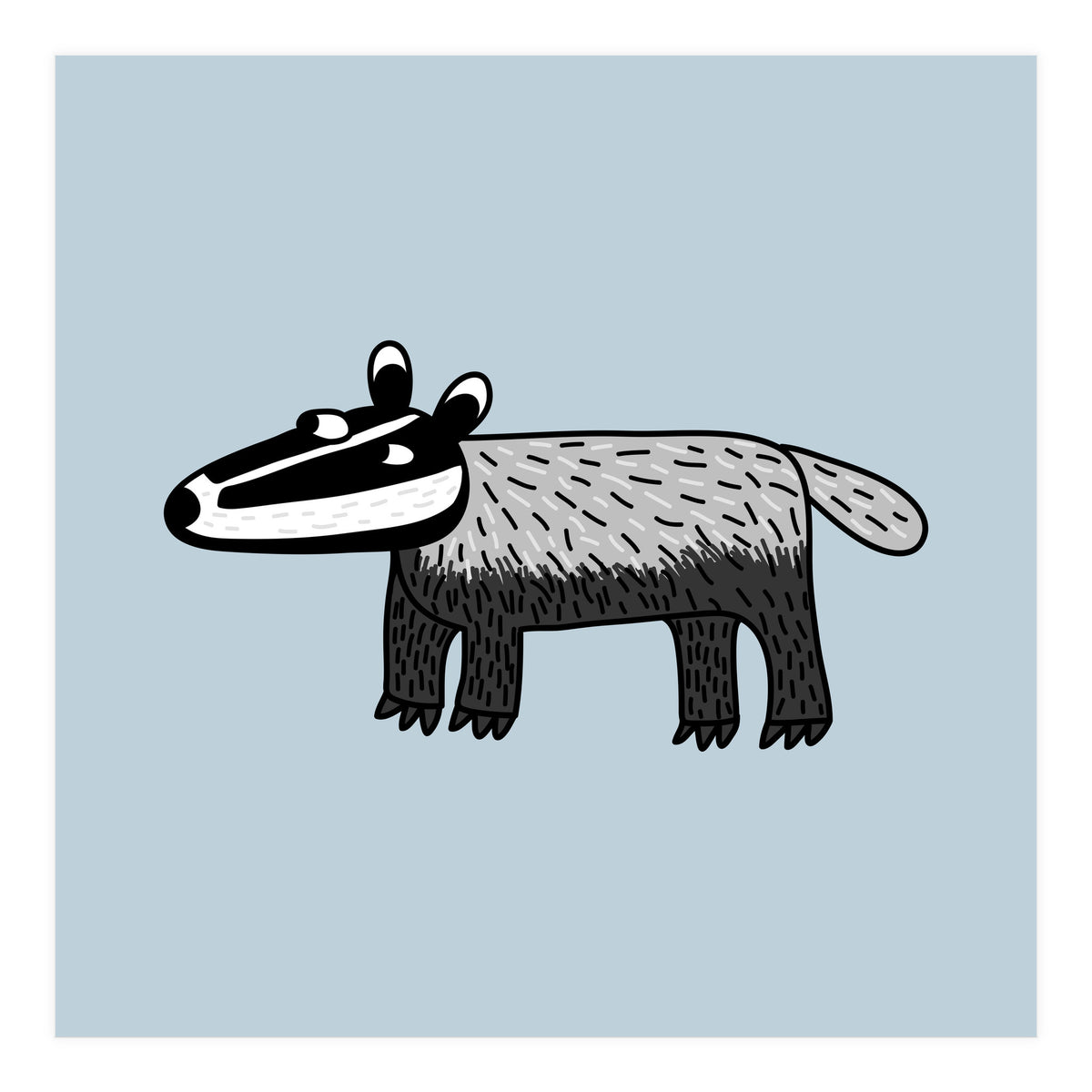 Badger (Print Only)