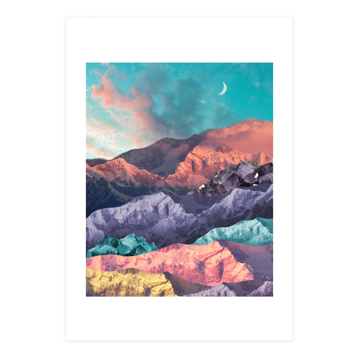 Moon Mountains (Print Only)