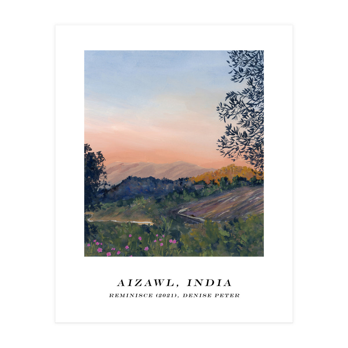 Aizawl, India (Print Only)