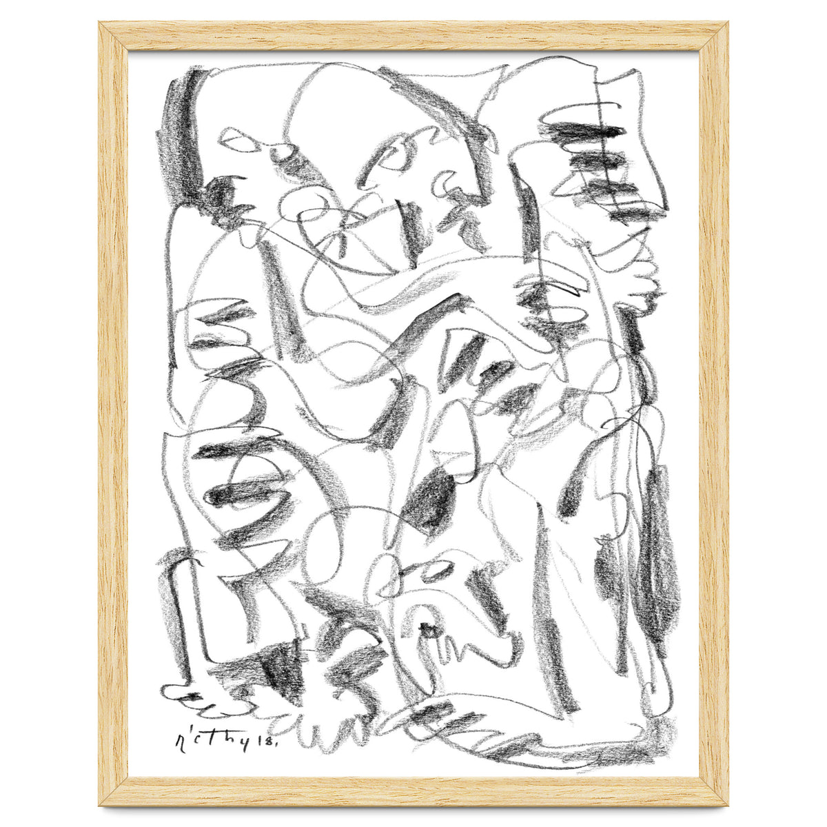 Out of the Shadows - b&w