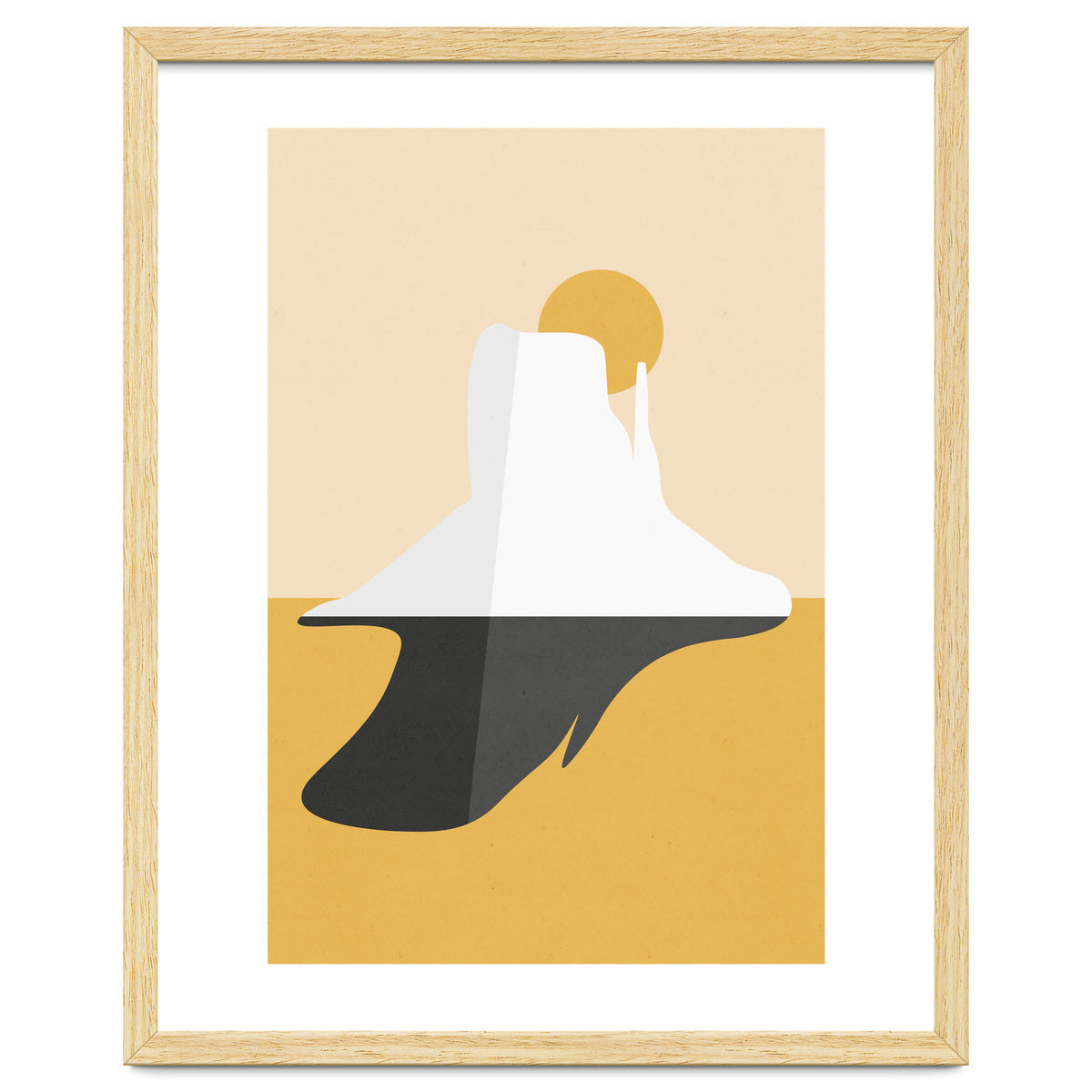 Abstract Mesa - Golden Desert