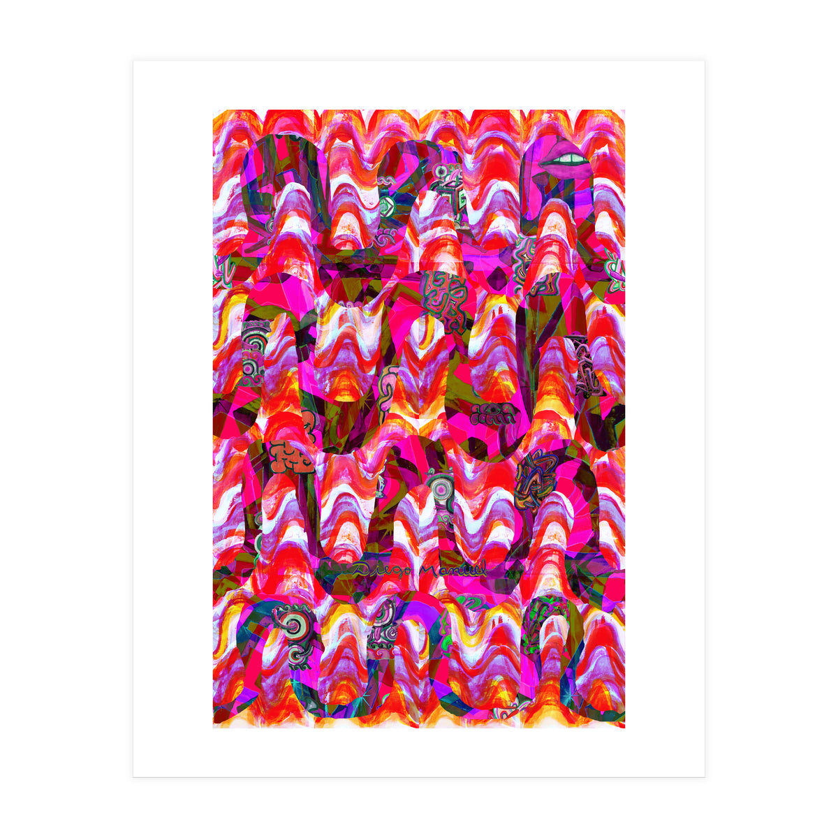 Pop Abstract 15 (Print Only)