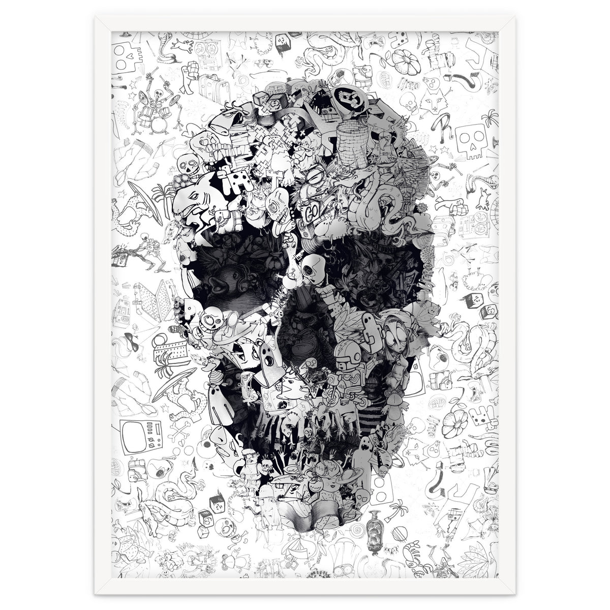Doodle Skull