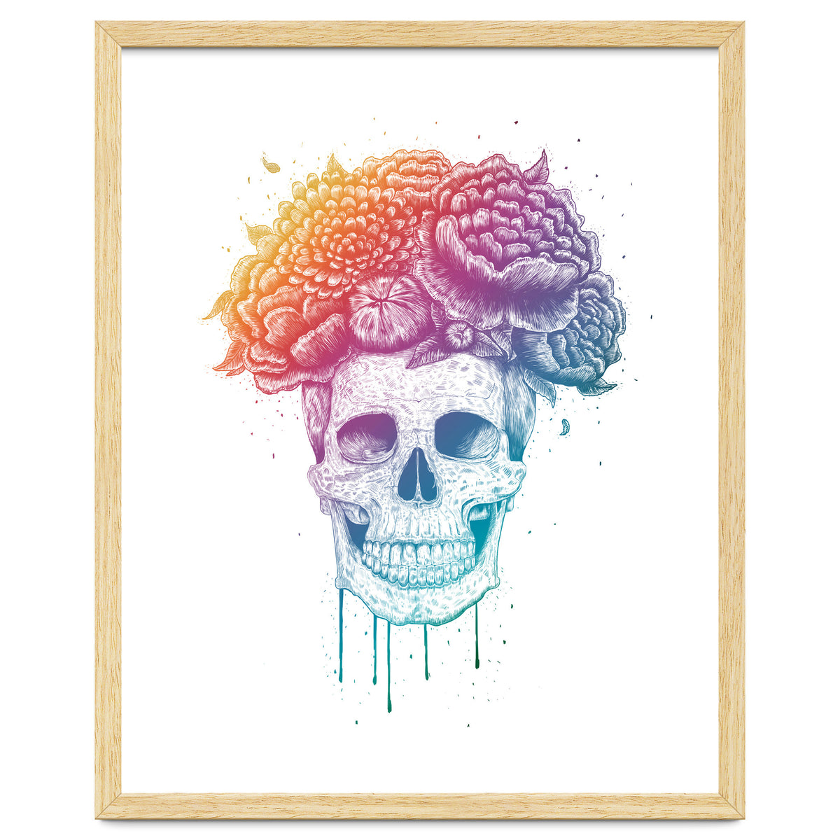 Colorful Skull
