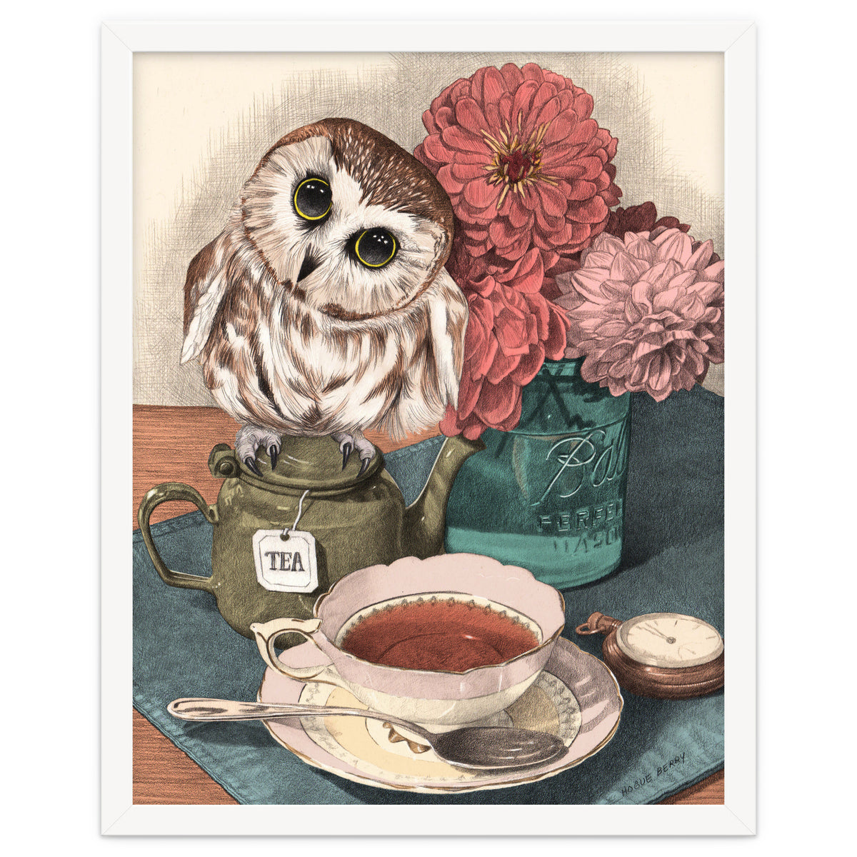 Sweet Little Tea Owl