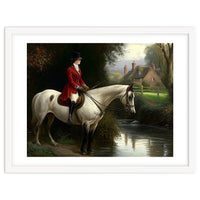 19th Century Countryside Oil Painting