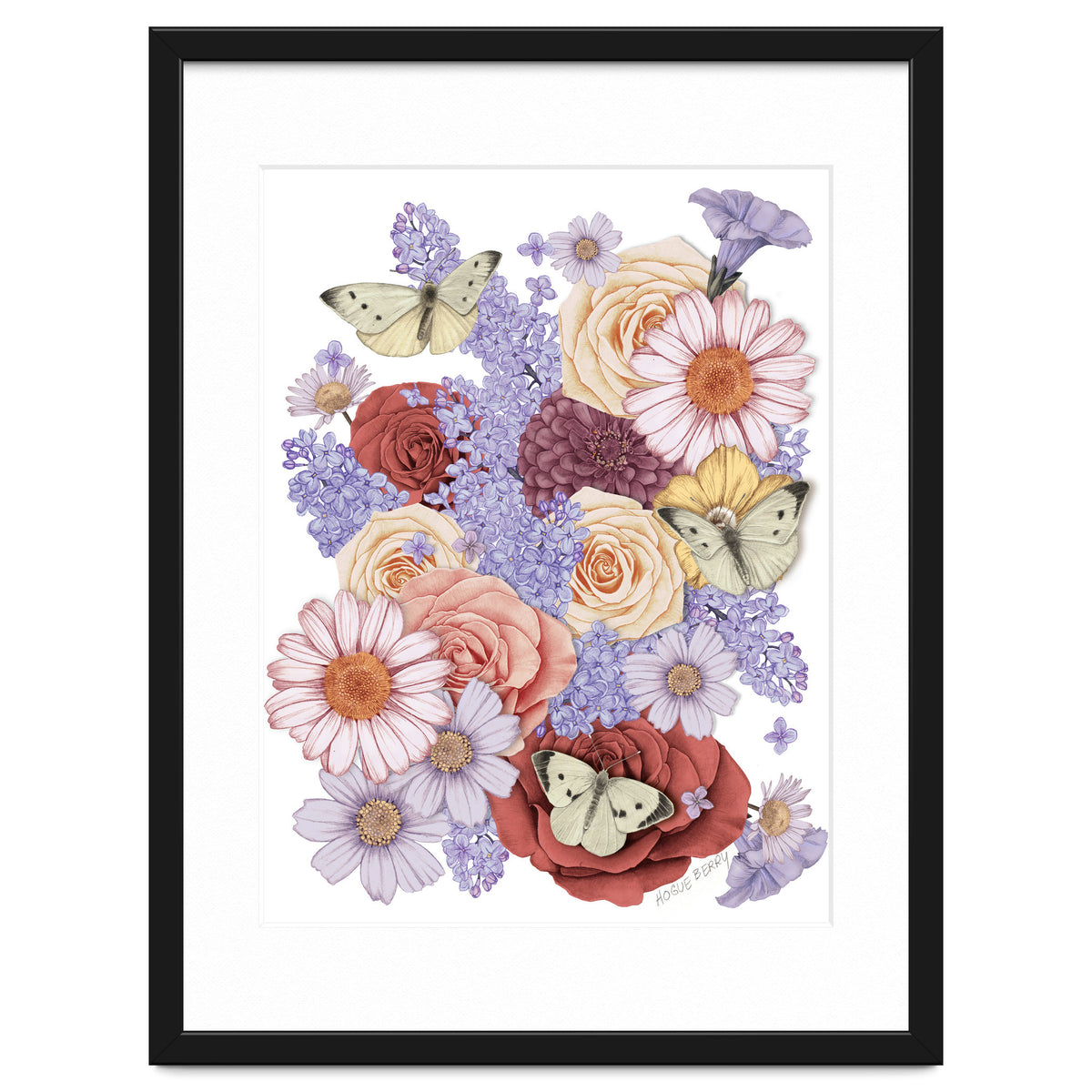 Flowers and Butterflies