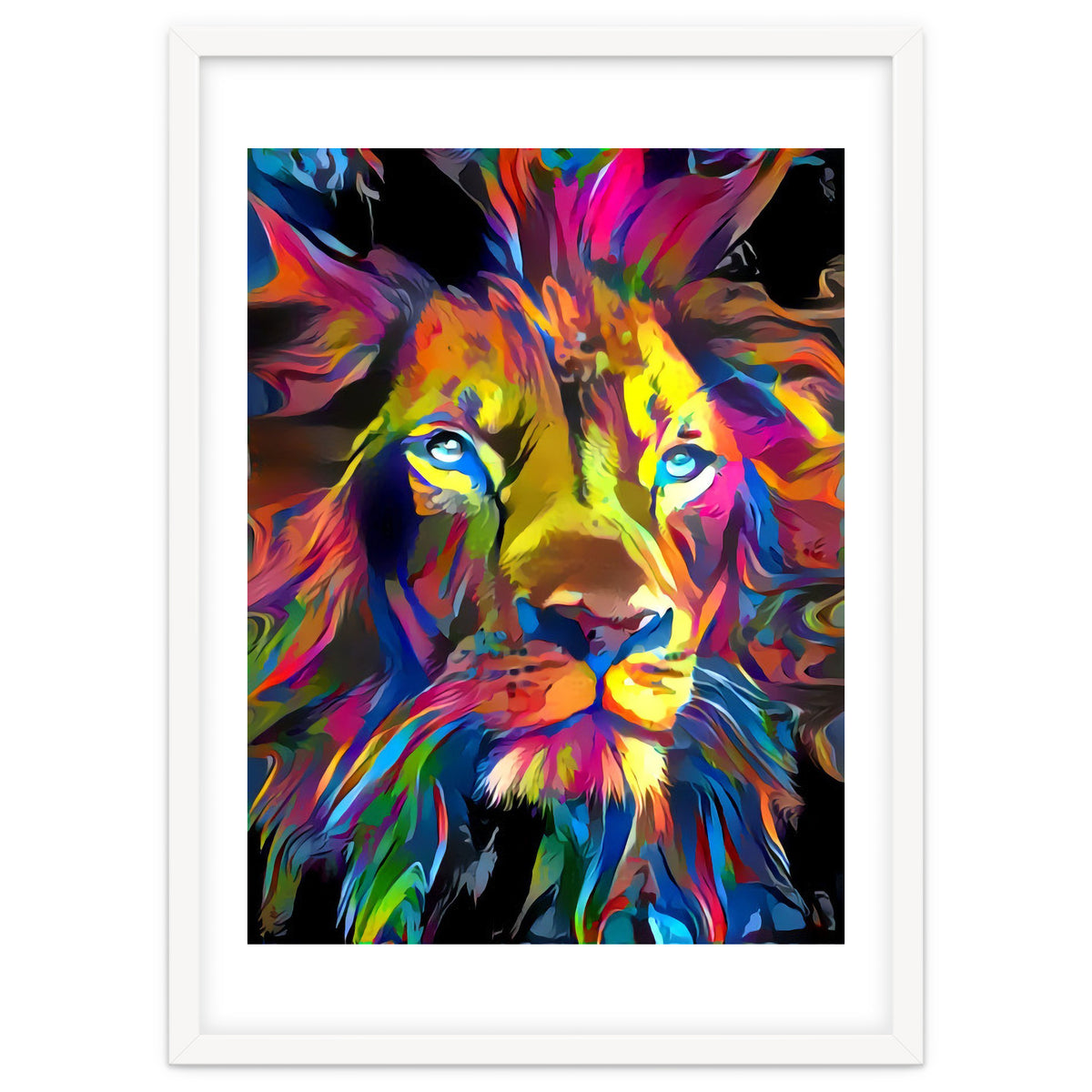 Rainbow Lion