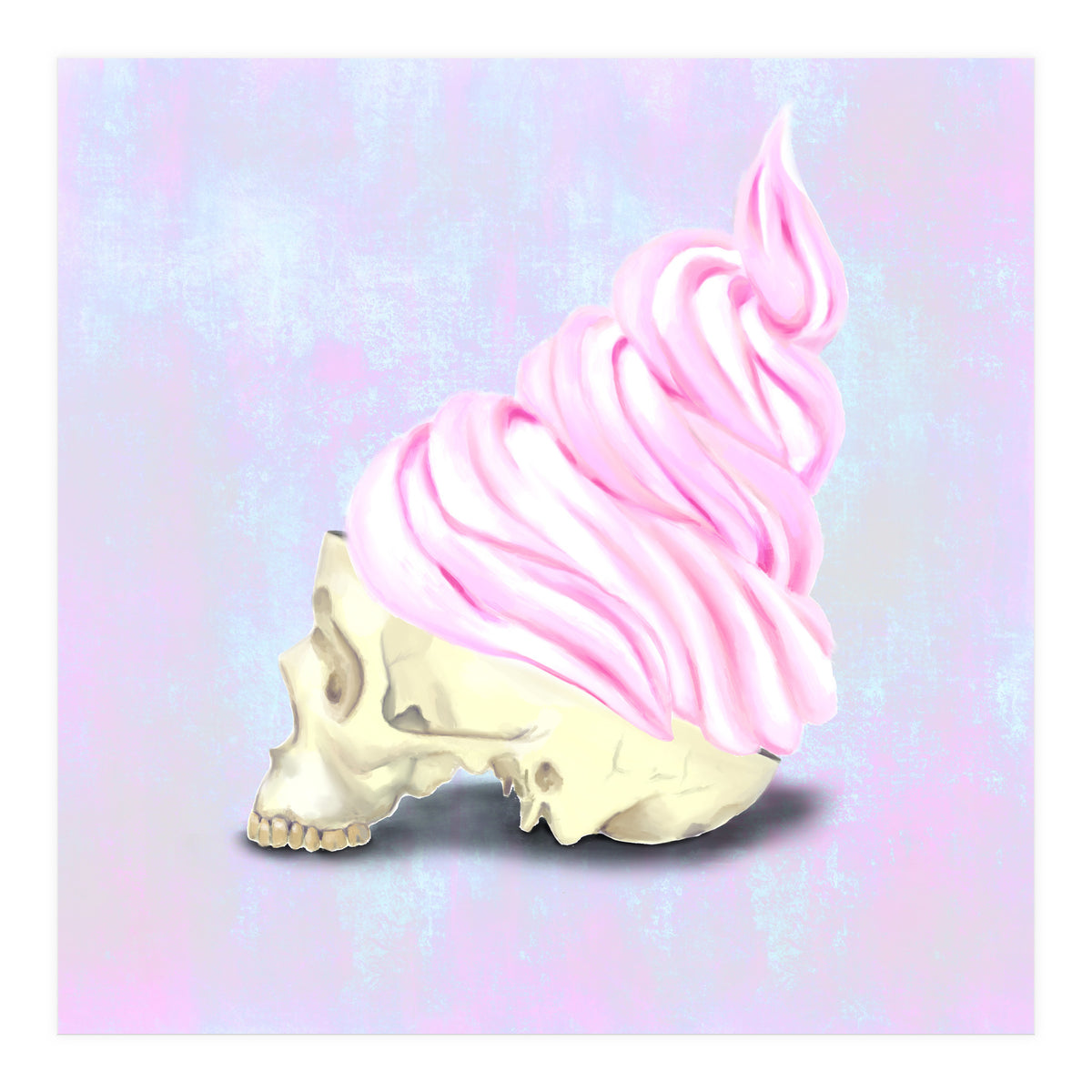 Ice Skull (Print Only)