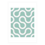 My Favorite Geometric Patterns No.34 - Light Blue (Print Only) thumbnail