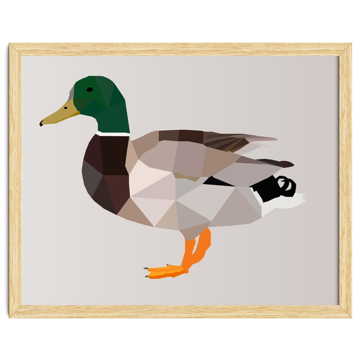 Duck Low Poly Art