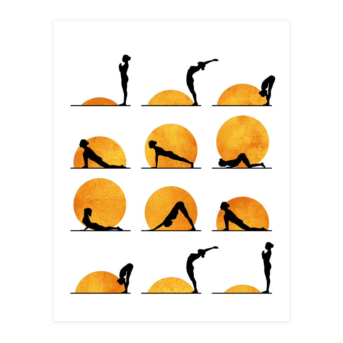 Yoga Sun (Print Only)