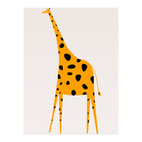 Cute Giraffe (Print Only)