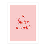 Is butter a carb? (Print Only) thumbnail