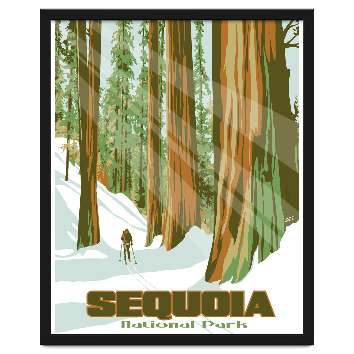 Sequoia National Park Poster