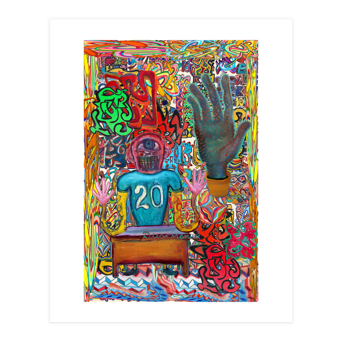 Oficina Del Cobrador 4 (Print Only)