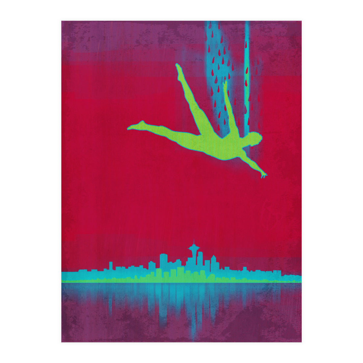 Big city: Falling Two (Print Only)