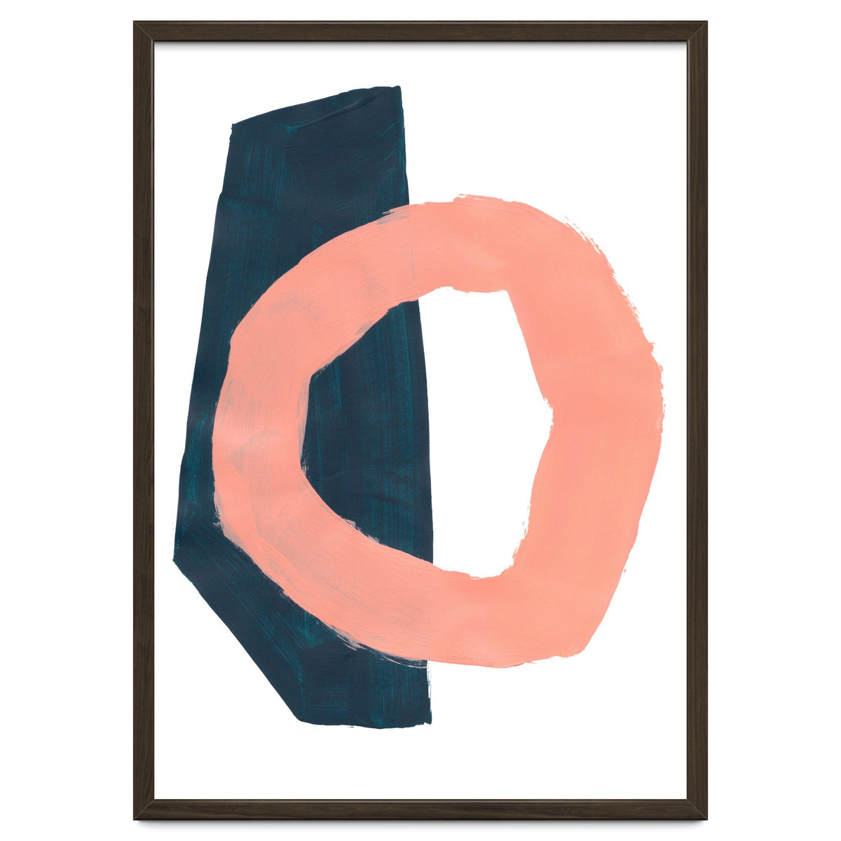 Teal Pillar Salmon Ring