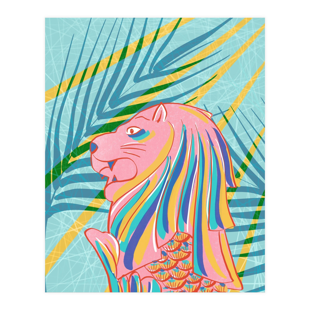 Merlion Singapore (Print Only)