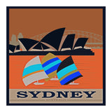 Sydney Australia Travel Poster  (Print Only) thumbnail
