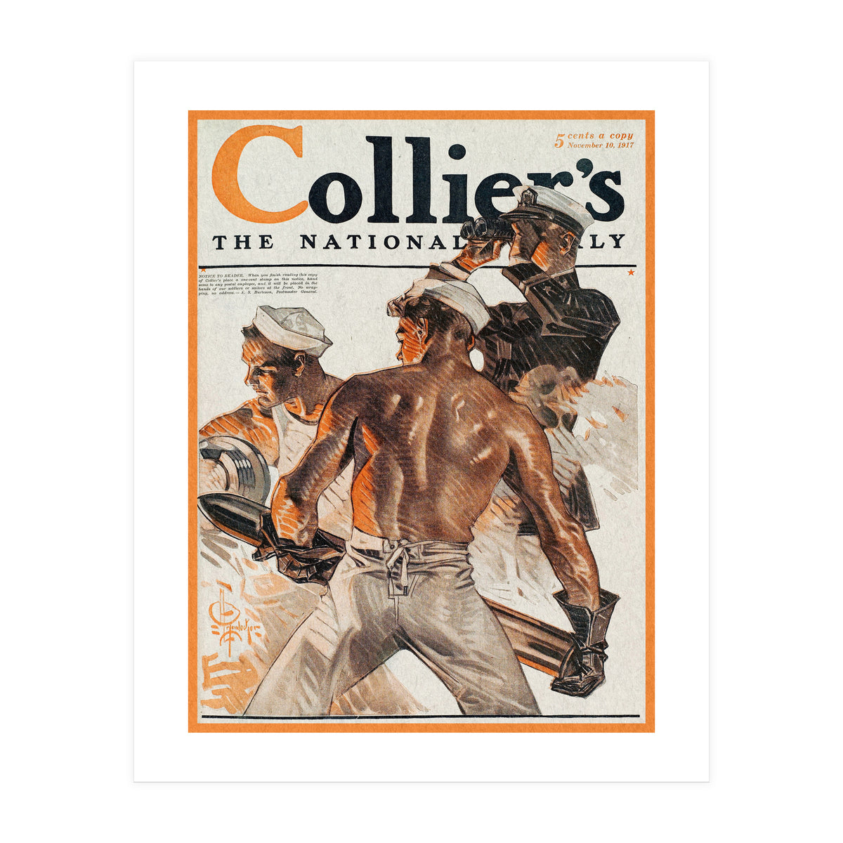 Collier's Advertisment (Print Only)