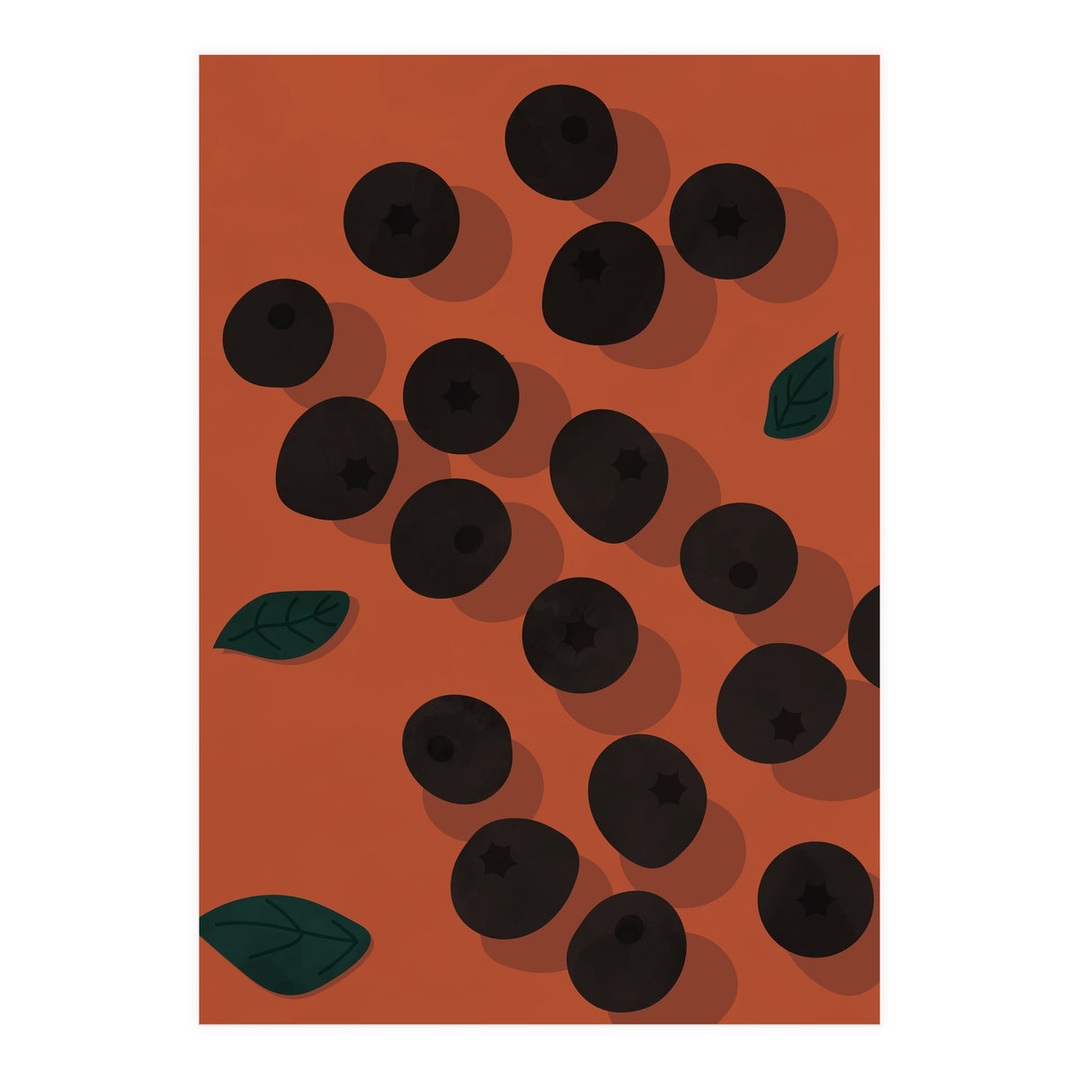 Berry Botanical Modern Boho (Print Only)