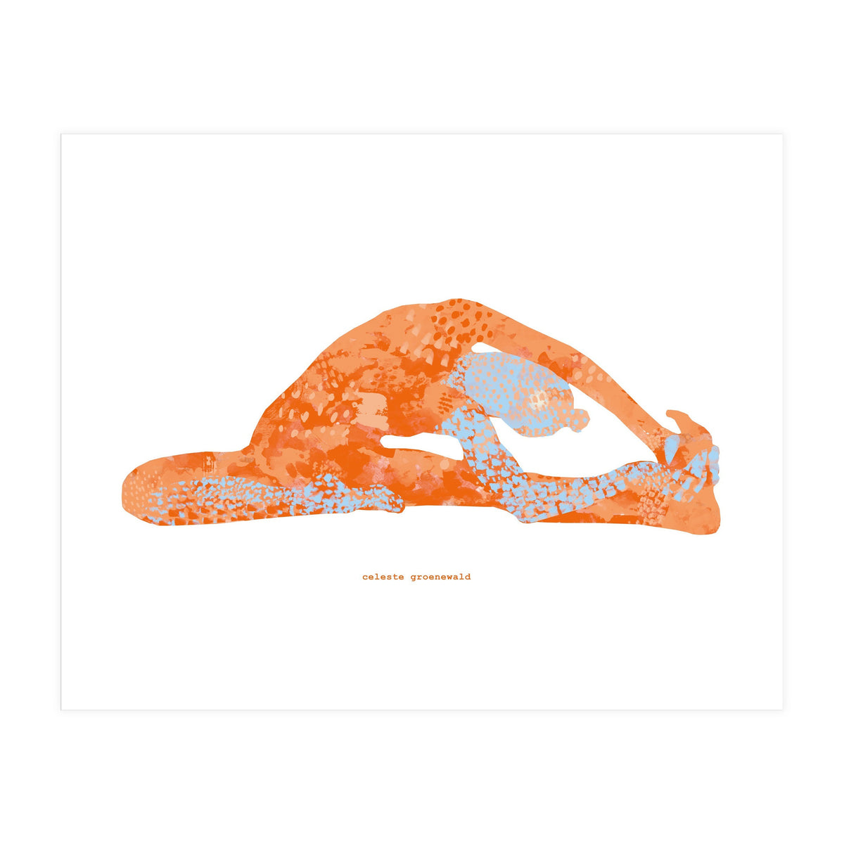 Parivrtta Janu Sirsasana | Revolved Head to Knee Pose (Print Only)