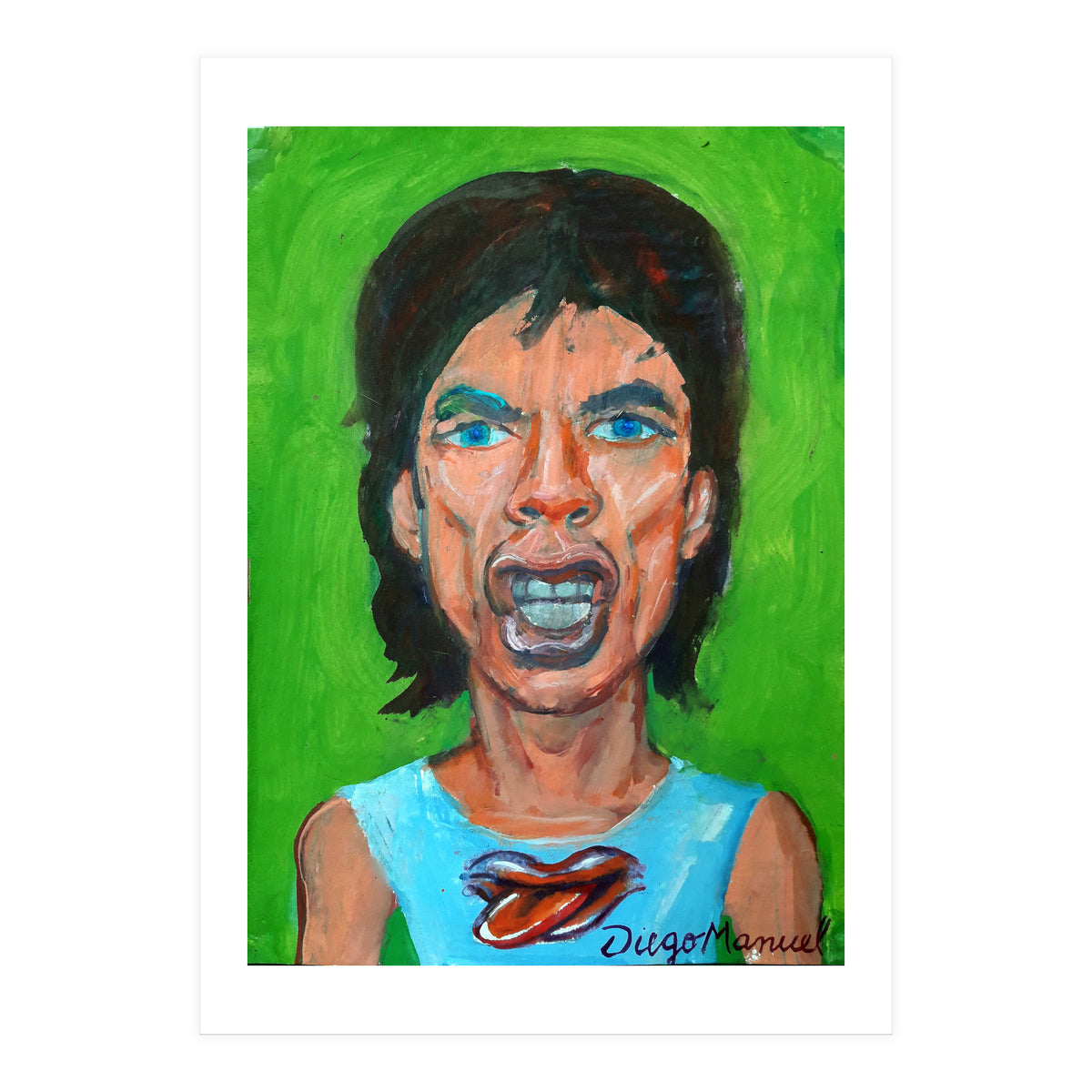 Mick Jagger 6 (Print Only)