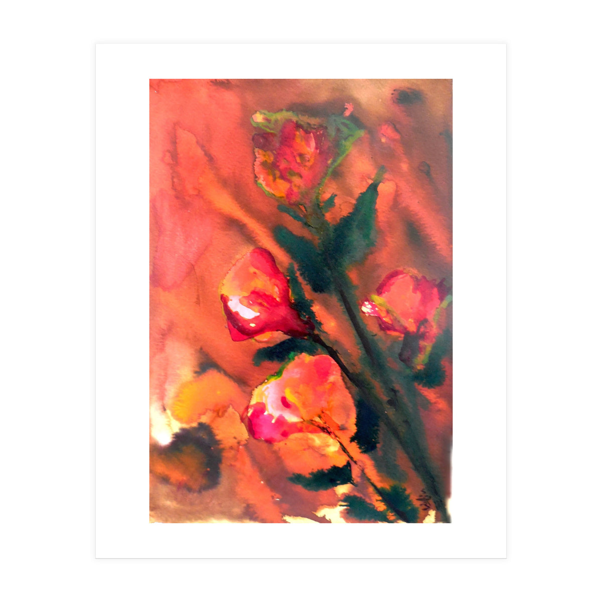 Bloom Like A Flower (Print Only)