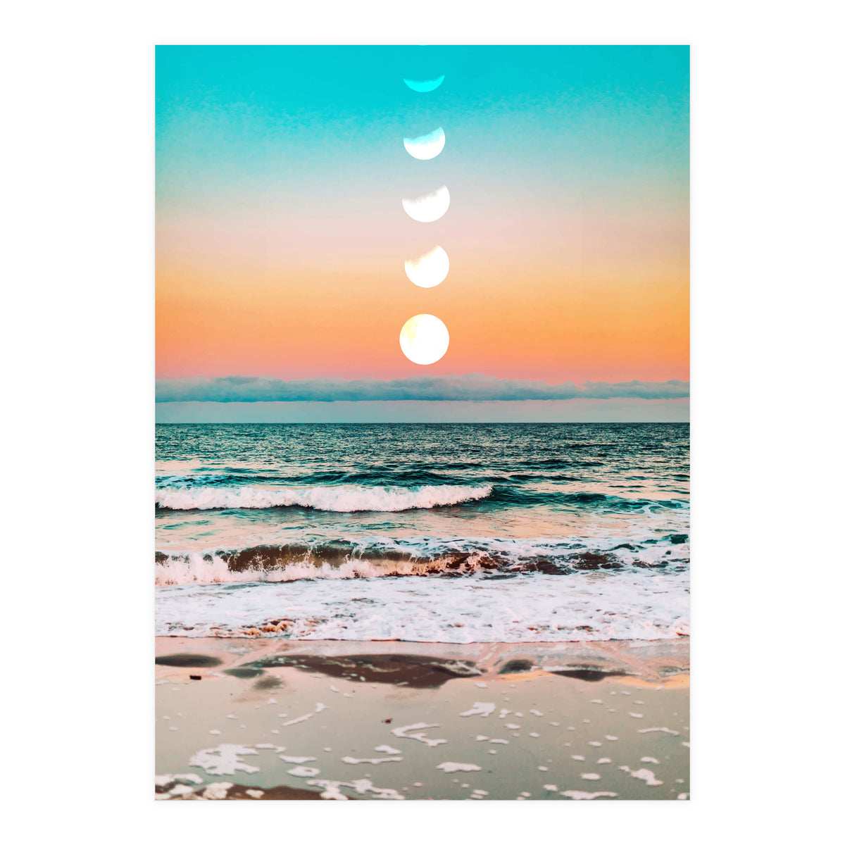 Beach Moon (Print Only)