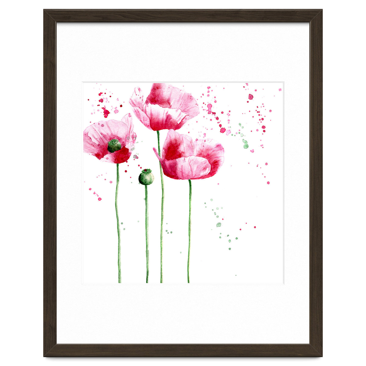 Poppies || watercolor