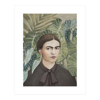 Frida With Plants (Print Only)