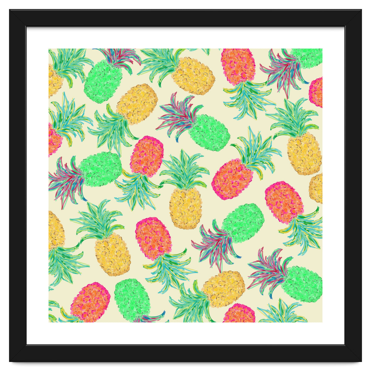 Pineapple Pandemonium Multicolo