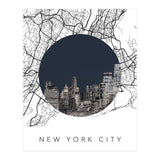 New York City Streets Collage (Print Only) thumbnail