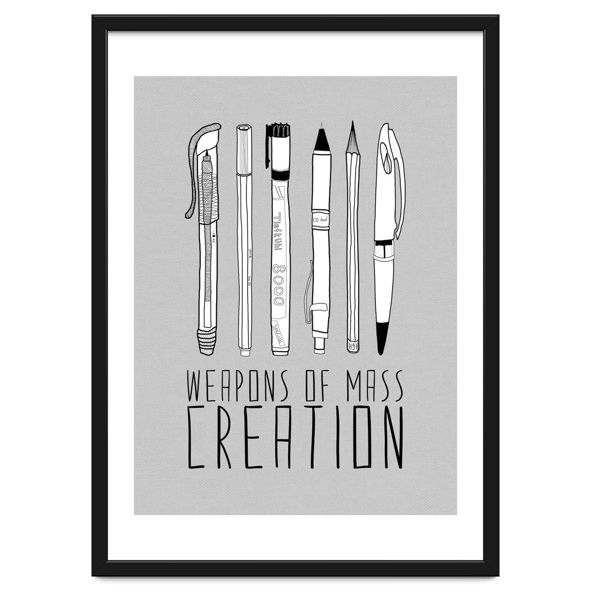 Weapons Of Mass Creation - Grey