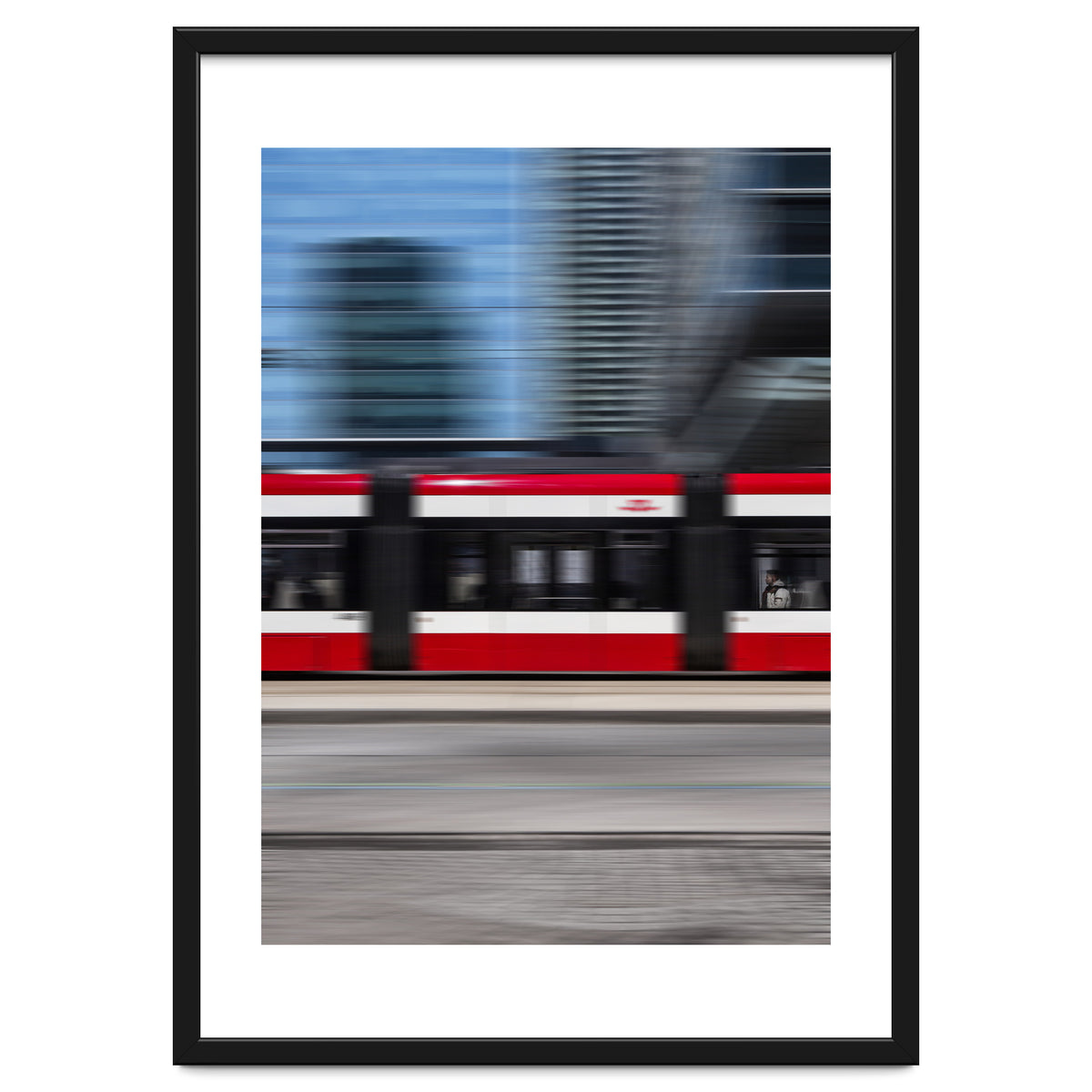The 509 Harbourfront Streetcar Blur Version No 5