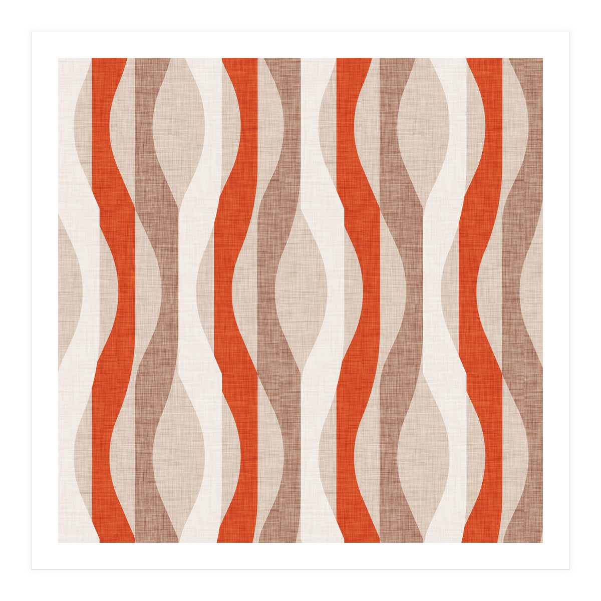 Mod Stripes Sand (Print Only)