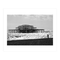 Brighton Old Pier Beach Structure (Print Only)