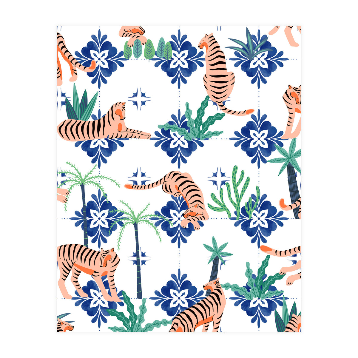 Tigers In Morocco (Print Only)